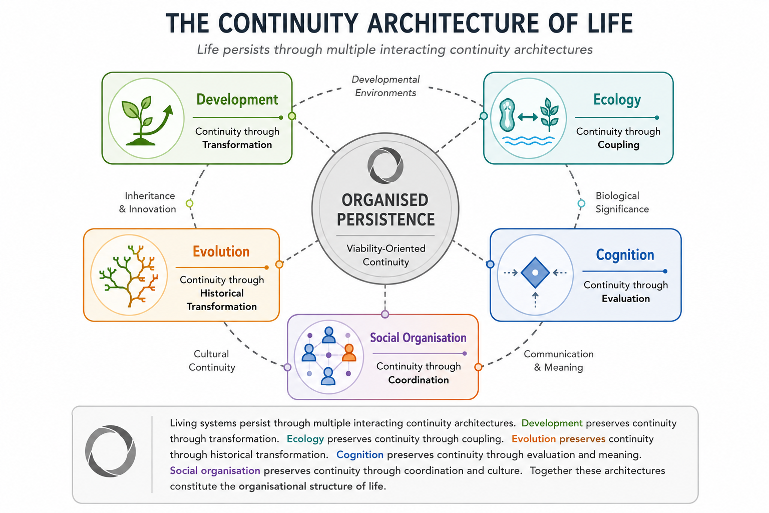 The Continuity Architecture of Life